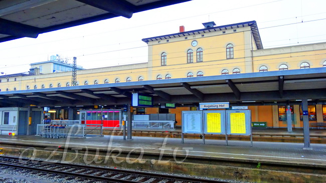 Ж/д вокзал Аугсбурга