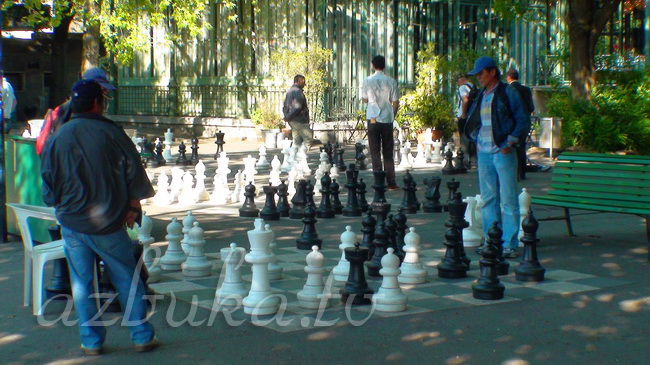Шахматы в парке Бастионов