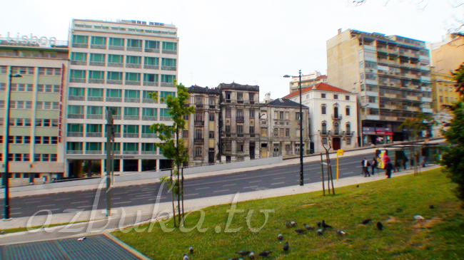 Район площади Маркиза де Помбала