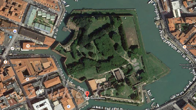 Fortezza Nuova (карта Google)