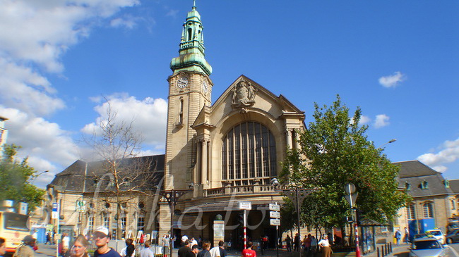 Ж/д вокзал Люксембурга