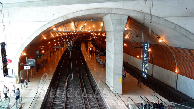 Подземная железнодорожная станция Монако