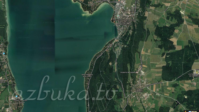 Молочная фабрика: Хершинг - Андекс (карта Google) 