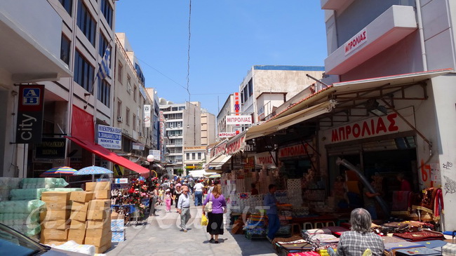 Рынок в Пирее