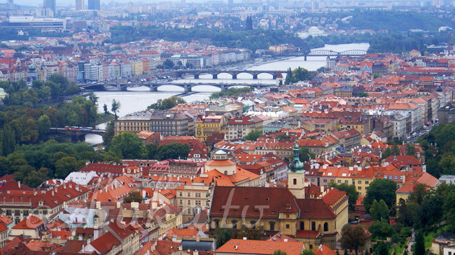 Прага (вид с собора Святого Вита)