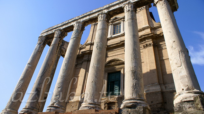 Храм Антонина и Фаустины (Tempio di Antonino e Faustina)