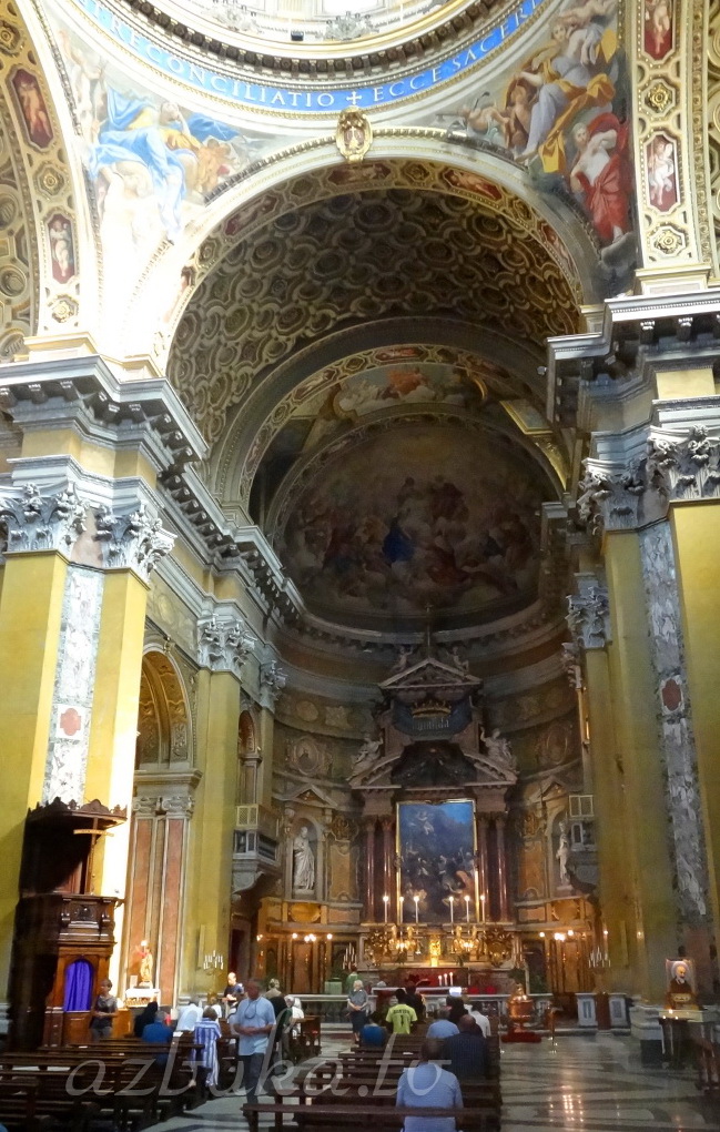 В церкви Сан-Карло ай Катинари