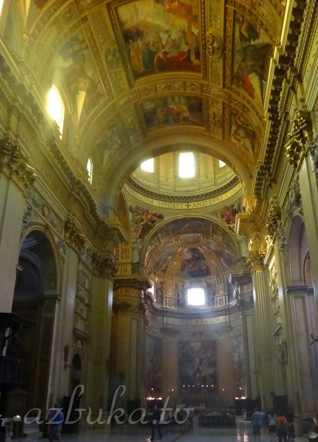 В базилике Сант-Андреа-делла-Валле