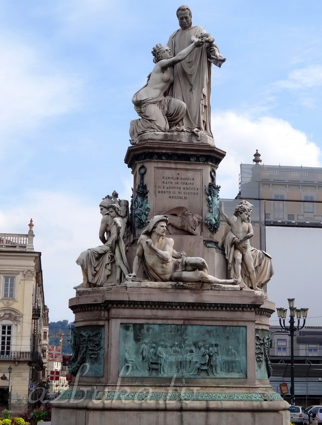 Памятник графу Камилло Бенсо ди Кавур