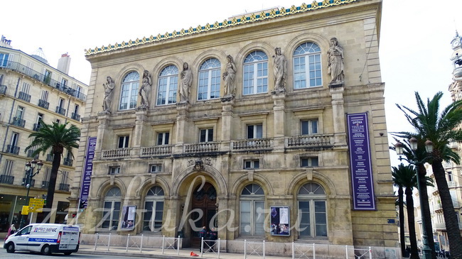 Тулонская Опера (с бульвара Страсбург)