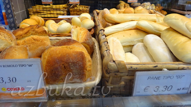 Итальянский хлеб и выпечка