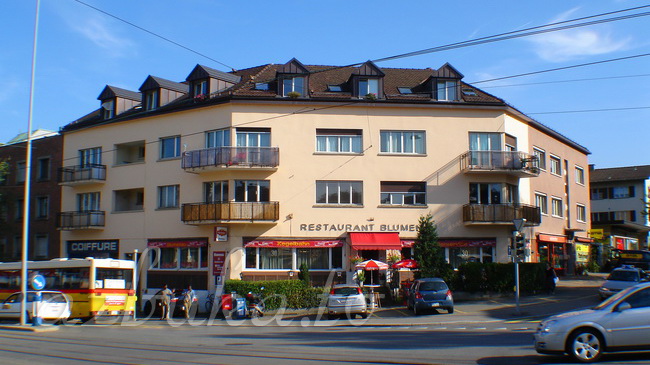 Один из ресторанов Цюриха